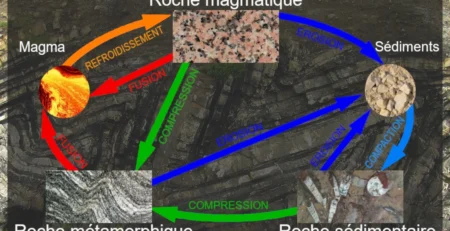 roches sédimentaires métamorphiques